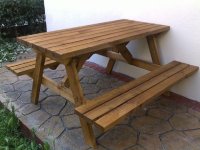 Ahşap Oturma Bankları 15