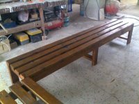 Ahşap Oturma Bankları 12